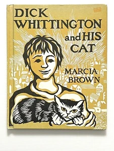 Dick Whittington and His Cat by Marcia Brown Illustrated Children's Book HC 1950 - Picture 1 of 10