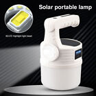 Solar Powered LED Torch Lamp USB Rechargeable Outdoor Hiking Camping Tent Light