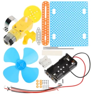 Kids Science Experiment Projects DIY Assembly Toy Electric Fan Assemble Toy - Picture 1 of 11