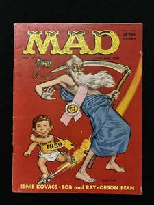 MAD  magazine #37 Jan. 1958 Mingo cover! Orson Bean 5.0 - Picture 1 of 4