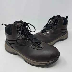 Botas de Senderismo Eddie Bauer Everett Cuero Marrón Para Hombre Talla 12 M - Imagen 1 de 16