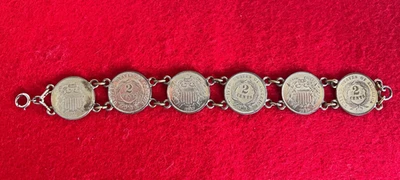 US 2 cent bracelet - Image 1 of 4
