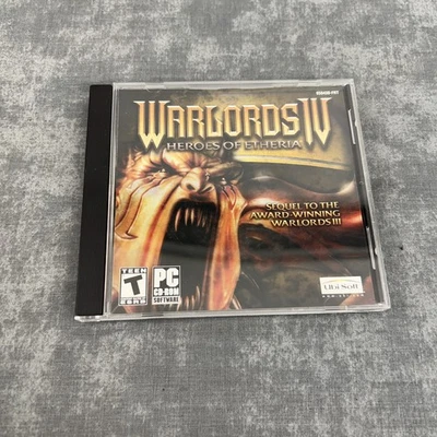 Warlords IV Heroes Of Etheria Game PC Game WinXP Ubisoft 2003 - Image 1 of 4