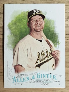 Topps Allen and Ginter #313 2016 Stephen Vogt SP - Imagen 1 de 2