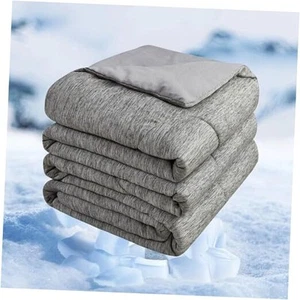  Cooling Comforter for hot Sleepers, Cooling Blanket Twin Size, Ice Cool  - Picture 1 of 7