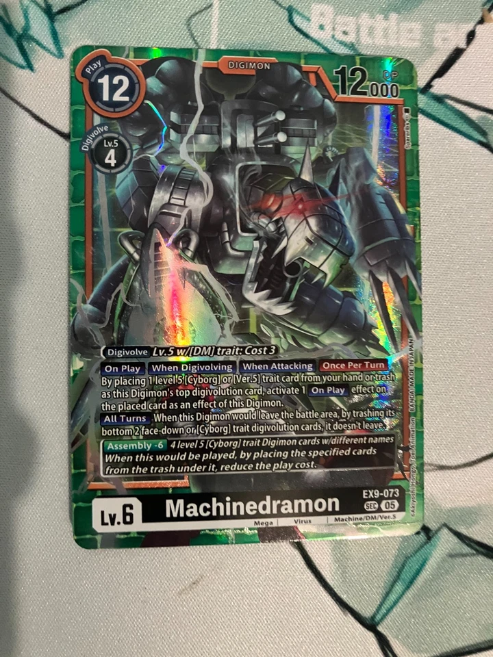 Machinedramon EX9-073 SEC Digimon CCG | Versus Monsters NM - Image 1 of 4