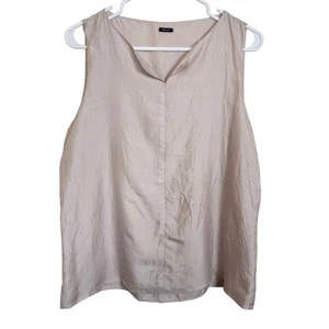 Top smanicato Apuntob 100% seta grande Made in Italy lusso minimalista ottime condizioni - Foto 1 di 6