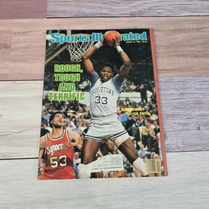 Sports Illustrated Patrick Ewing Cover GEORGETOWN HOYAS NCAA March Madness 1984 - Bild 1 von 12