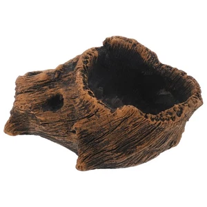 Ceppo tronco cemento fioriere giardino contenitore succulento retrò bonsai - Foto 1 di 12