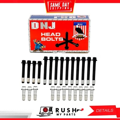 Kit de pernos de cabeza 87-14 para Chevrolet GMC Astro 4,3 L V6 OHV 12v DNJ HBK3125 Foto 1 de 4