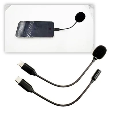 USB C Computer Microphone for Phone Tablet Omnidirectional Condenser Microphone - Image 1 of 4