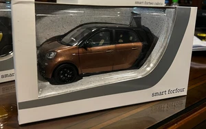 1:18 Smart ForFour 2014 By NOREV Hazel Brown / Black B66960299 - Picture 1 of 3