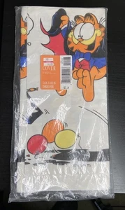 VTG Halloween Party Hallmark Garfield Odie Paper Table Cover Cloth 54x102” NOS - Picture 1 of 4