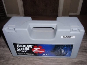 SCC Performance Security Chain Shur Grip Z SZ331 Tire Chains Car/PickupTruck/SUV - Picture 1 of 21