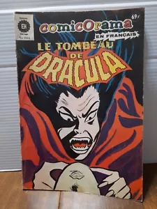 Vintage , Heritage, le Tombeau de Dracula, Comicorama #1044 comics book. 1973 - Imagen 1 de 6