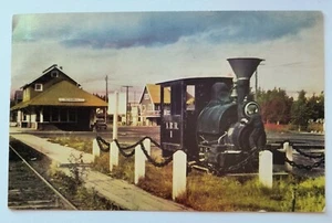 Fairbanks AK Alaska Railroad Station A.R.R 1 Train Depot 1953 Postcard D1 - Picture 1 of 2