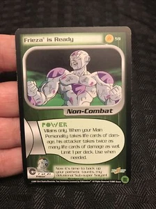 DBZ Dragonball Ball Z FOIL Frieza is Ready 59 CCG Unlimited Trunks Saga Score HP - Picture 1 of 5