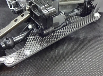 UKMONSTERS Tamiya Clodbuster Carbon 1 Stück Hecklenkung Lockout Platte