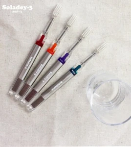 JAPÓN Soladey 3 Cepillo de dientes iónico solar medio regular 4 colores / Cepillo de reemplazo - Imagen 1 de 14