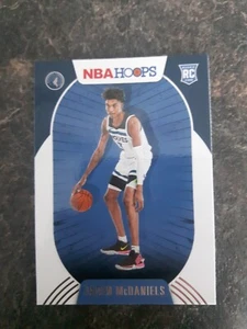 2020-21 Panini NBA Hoops Rookie Jaden McDaniels RC Card# 245 - Picture 1 of 2