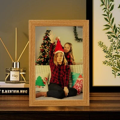 LED Picture Frame, Artistic Photo Light Display Frame, Christmas Wedding Gifts, - Image 1 of 4