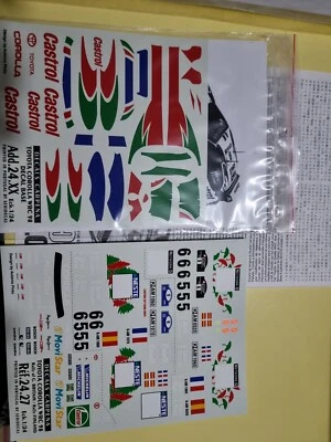 Decals  Toyota Corolla Wrc 1.24 - Immagine 1 di 3