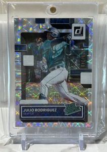 JULIO RODRIGUEZ 2022 Donruss Rated Prospect Silver 328/349 SEATTLE MARINERS