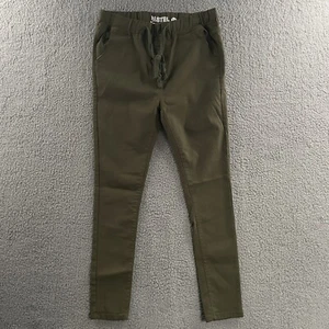 Pastel Youth Pants Green Size 1X Drawstring Elastic Waist Skinny - Picture 1 of 13