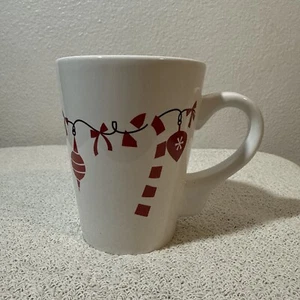 California Pantry Classic Ceramics 2009 Christmas Candy Cane Coffee Mug 12 Oz - Picture 1 of 7