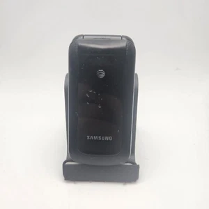 Samsung SGH-A157V Cellular Flip Phone (AT&T) - Black #1447 - Picture 1 of 8