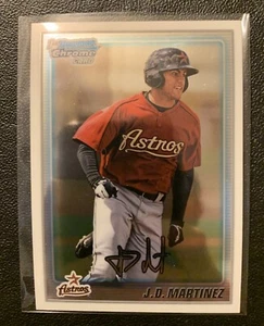 Bowman Chrome Prospects J.D. 2010 Martínez #BCP165 Astros/Medias Rojas/Mets RC 🔥🔥 - Imagen 1 de 2