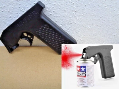 TOOL FOR RC CAR SPRAY PAINT TAMIYA CAN BODY (pull paint trigger) NEW -n- NICE! - Image 1 of 3