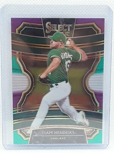 Liam Hendriks 2020 Select Baseball Concourse TRI COLOR Oakland A's Athletics - Picture 1 of 2