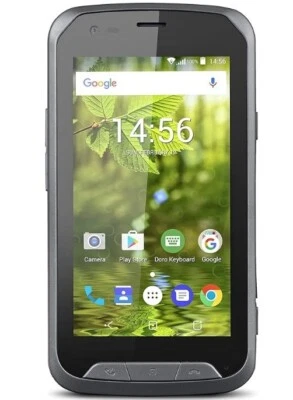 Doro 8020X Smartphone 8GB Black Grey Android Phone 4G LTE Single SIM Unlocked - Image 1 of 4