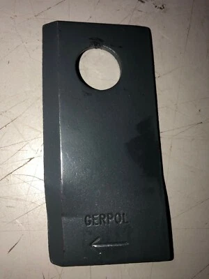 Set of Two (2) 46291 Right Hand Blade for Gribaldi Salvia DM Series Disc Mowers  - Image 1 of 2