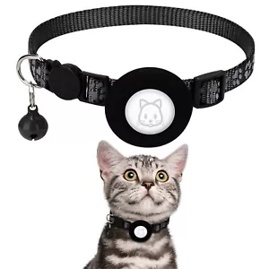 Airtag Dog Cat Collar Holder Case for Apple Air Tag Protective Anti Lost Pets - Picture 1 of 7