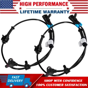 2x ABS Wheel Speed Sensor LH RH For GMC Tahoe Chevy Silverado Front Left Right - Picture 1 of 15