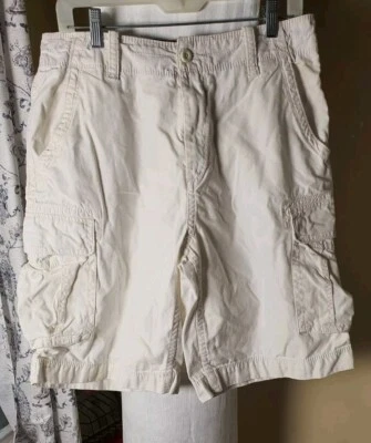 Pantalones cortos cargo blancos Arizona Jean Co. para hombre talla 34 Foto 1 de 4