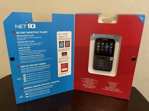 NET10 Samsung S390G Smartphone New In Box Prepaid Sealed Wifi GSM Qwerty Keyboar - Picture 1 of 5