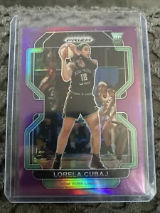 2022-23 Panini Prizm WNBA PURPLE ROOKIE #193 Lorela Cubaj #d/99 BELLO! - Foto 1 di 2