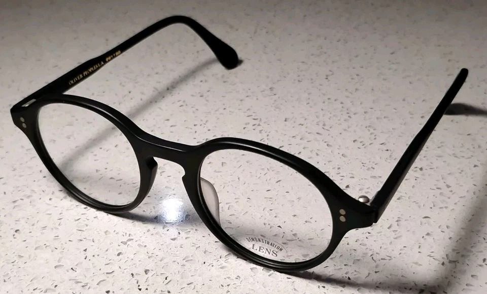 Óculos Oliver Peoples LA Bouffi 902 RX preto fosco 45mm fabricado no Japão  - Imagem 1 de 4