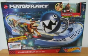 Nintendo Hot Wheels Mario Kart Chain Chomp Track Set Donkey Kong NISB - Picture 1 of 2
