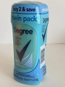 2 Pack Degree Women Antiperspirant Deodorant Shower Clean Solid 2.6oz Exp:1/25 - Picture 1 of 3