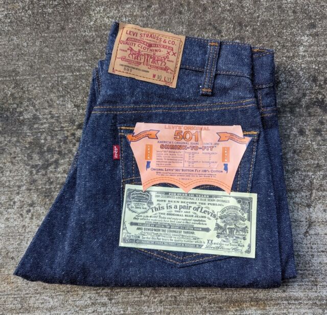 Vintage 1990s 90s deadstock LVC Levi Strauss Levis 1942 1940s