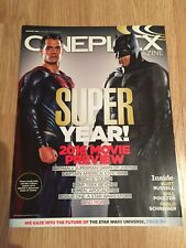 Cineplex Magazine Vol.17 Number 1 January 2016 Year in Review Superman vs Batman
