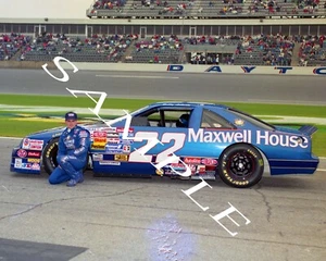 BOBBY LABONTE 1993 #22 MAXWELL HOUSE COFFEE AT DAYTONA 8X10 GLOSSY PHOTO - Picture 1 of 1