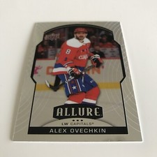 NHL Card, Alex Ovechkin, Allure 2020-21, Washington