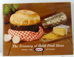 The Treasury of Good Food Ideas From The Kraft Kitchen 1960 Vintage cookbook - Foto 1 di 14