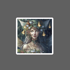 Fairy Girl Sticker Fantasy Nature Waterproof -Buy Any 4 For $1.75 EACH Storewide