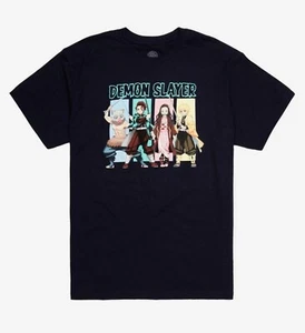 Demon Slayer Kimetsu No Yaiba Graphic Black T-Shirt (Size XL) SP5 - Bild 1 von 5
